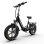 Velo electrique pliant Kingbull Literider 2.0 Noir