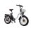 Faltbare E-Bike CT20 DRVETION mit Frontkorb und 48V Batterie