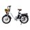 Faltbare E-Bike CT20 DRVETION mit Frontkorb und 48V Batterie
