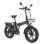 Bicicleta Electrica Dobrável Sinohon A20 48V 22Ah