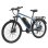 Bicicleta Eléctrica Sinohon EM200 Motor 500 W Batería 48 V 12,5 Ah Azul