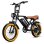 Bicicletta Elettrica Ook-tek S8 Pneumatici Lunghi 48V 17,5Ah Sospensione Totale