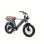 Velo electrique Yangor Y20 Pro Max Suspension Totale Batterie Double 48V Gris