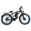 Bicicleta Eléctrica Baolujie DP2602 Motor Duplo 48V 23Ah Azul