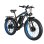 Bicicleta Eléctrica Baolujie DP2602 Motor Duplo 48V 23Ah Azul