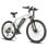 Bicicleta Eléctrica Samebike SY26-II 26" Motor Sin Escobillas Batería 13 Ah Blanca
