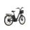 Bicicleta elétrica TTGO C2 Pro 36 V 18 Ah preta