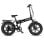 Bici elettrica pieghevole Rincc RN200 nera