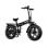 Bici elettrica pieghevole Rincc RN200 nera