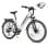 Bicicleta Eléctrica Samebike RS-A01 Pro-T 26" Motor 500W Batería 36V 15Ah Blanca