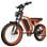 Vélo électrique tout-terrain Bluvall SU8 52 V 20 Ah orange