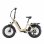 Bicicleta Eléctrica Dobable TTGO F6 Boost 48V 18Ah 70Nm Blanca