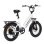 Bicicleta Eléctrica Plegable Bodywel F20 250 W 48 V 13,5 Ah 20"