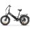 Bicicleta Eletrica Samebike Lotdm200-II Dobravel 20 polegadas