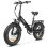Bicicleta Eletrica Samebike Lotdm200-II Dobravel 20 polegadas