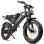 Bicicleta Eléctrica Toofly DK400 Batería 48V 18,2 Ah Neumáticos 20" 4,0"