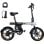 Bicicletta elettrica pieghevole AVDL A11 250W Batteria 36V 12,8Ah Ruote 16"