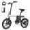 Bicicletta elettrica pieghevole AVDL A11 250W Batteria 36V 12,8Ah Ruote 16"