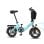 Minibicicleta electrica Bodywel T16 Pro azul
