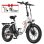 Bicicleta eletrica Vitilan U3 branco