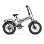 E-Bike PVY Z20 Plus faltbares Fatbike grau 20 Zoll
