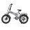 E-Bike PVY Z20 Plus faltbares Fatbike grau 20 Zoll