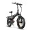 Bicicleta Eléctrica Dobrável Samebike RS-A02 Pro Bateria Removível 20 Polegadas