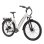 Bicicleta elétrica TTGO C5 648 Wh 27,5 polegadas branca