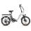 Bicicleta Elétrica Samebike CY20 20 Plegável 25 km/h 80 km Autonomia