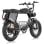 Bicicleta Eléctrica Hidoes HD-B9 Batería Doble 48V 33,8 Ah 20"x4,0"