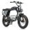 Bicicleta Eléctrica Hidoes HD-B9 Batería Doble 48V 33,8 Ah 20"x4,0"