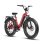 Vélo électrique Bodywel D9 250W 80Nm 48V 15Ah 26x4.0 Rouge