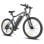 Bicicleta Eléctrica Samebike SY26-II 26" Gris Shimano 21 Velocidades Batería 13Ah