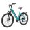 Bicicleta Eléctrica Urbana TTGO C5 250 W Batería Removible 648 Wh 27,5" Verde