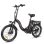 Bicicleta Eletrica Samebike CY20 20 polegadas Preta