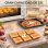 Mini Forno Homcom 32 L 1600 W 52,2 cm Grill Creme
