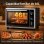 Horno sobremesa Homcom 46L 58,1cm con convección y asador giratorio negro