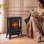 Chimenea eléctrica Homcom 2000 W de suelo con efecto llama regulable