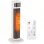 Calefactor cerámico Homcom 2000 W con oscilación de 70°