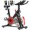 Bicicleta Estática Sportnow Resistencia Magnética Volante 8 kg Bluetooth LCD