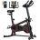Bicicleta Estática Sportnow Resistencia Ajustable Bluetooth Volante 6 kg