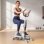 Bicicleta Elíptica Sportnow 3 en 1 Silenciosa Con Asiento