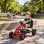Kart a pedais Aiyaplay Vermelho Assento Ajustavel +3 Anos