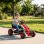 Kart a pedais Aiyaplay Vermelho Assento Ajustavel +3 Anos