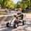 Kart a pedais Aiyaplay Assento ajustavel Branco