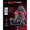Chaise gaming Naspaluro LED RGB avec soutien lombaire