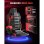 Chaise gaming Naspaluro LED RGB avec soutien lombaire