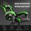Cadeira de Gaming Naspaluro Ergonomica Verde