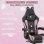 Chaise Gaming Oreilles Chat Naspaluro 90-135deg Noir