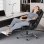 Kantoorstoel met voetensteun Naspaluro ergonomisch